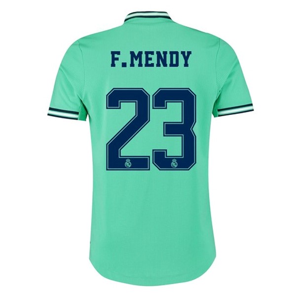 Camiseta Real Madrid NO.23 F.Mendy 3ª 2019-2020 Verde